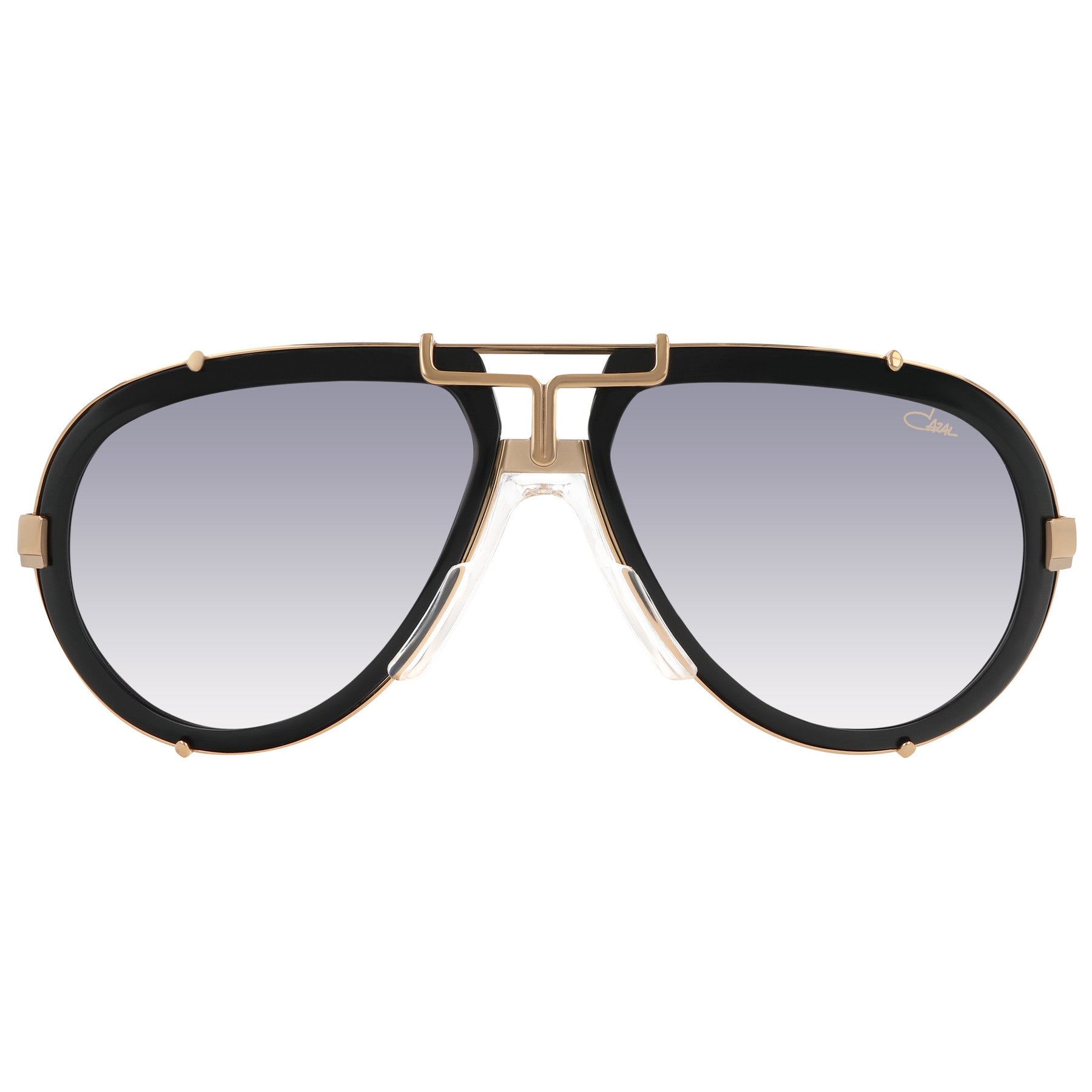 New Women's Cazal Black & Gold Eyeglasses hotsell